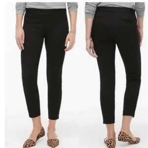 J. Crew Womens Minnie Pants Black Size 8